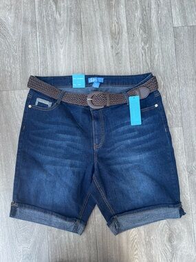 NWT Women’s Dkin belted bling bermuda shorts-sz 16W


Bin 0027